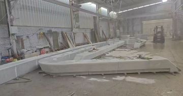 金昌 花岗岩整石坐凳拼装