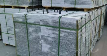 金昌 芝麻白地铺石材