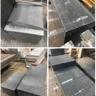 金昌 芝麻黑地铺石材