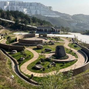 金昌仿古石铺装整体效果