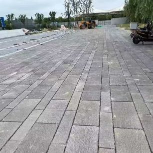 金昌仿古石铺装效果