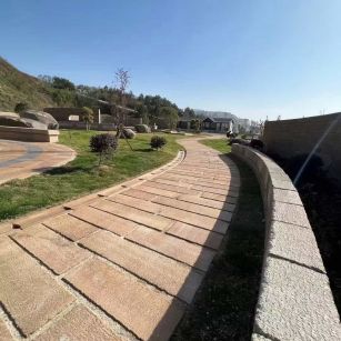 金昌仿古石铺装效果