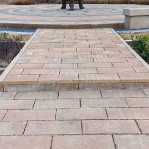 金昌仿古石铺装效果