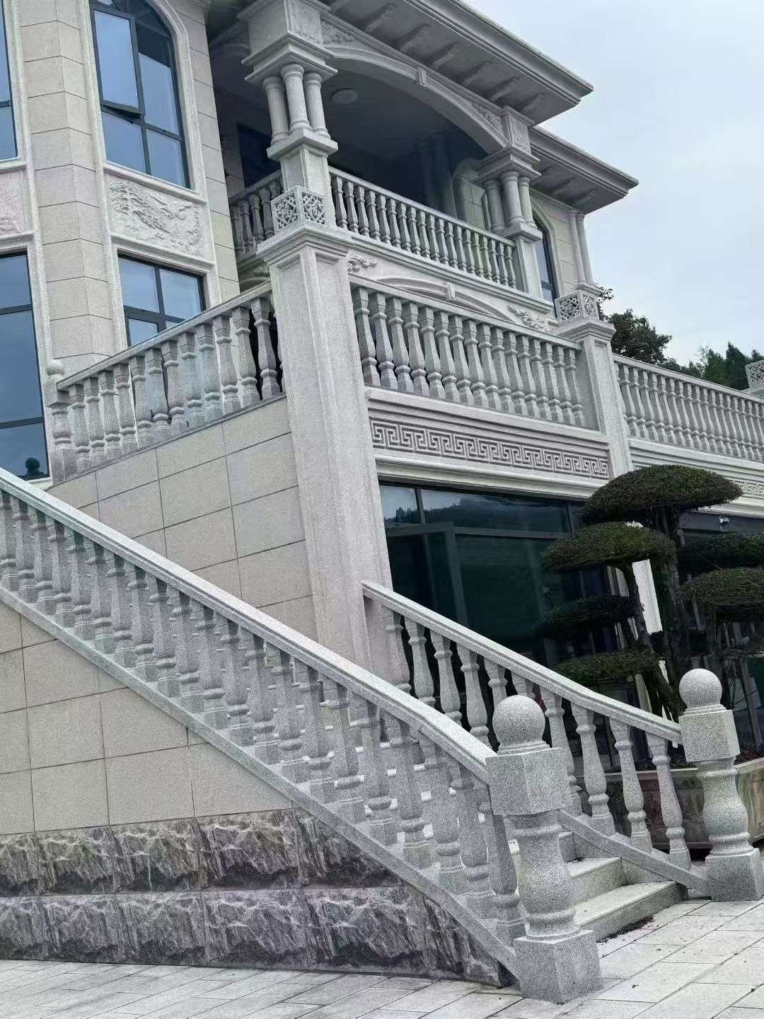 金昌 芝麻白别墅，栏杆