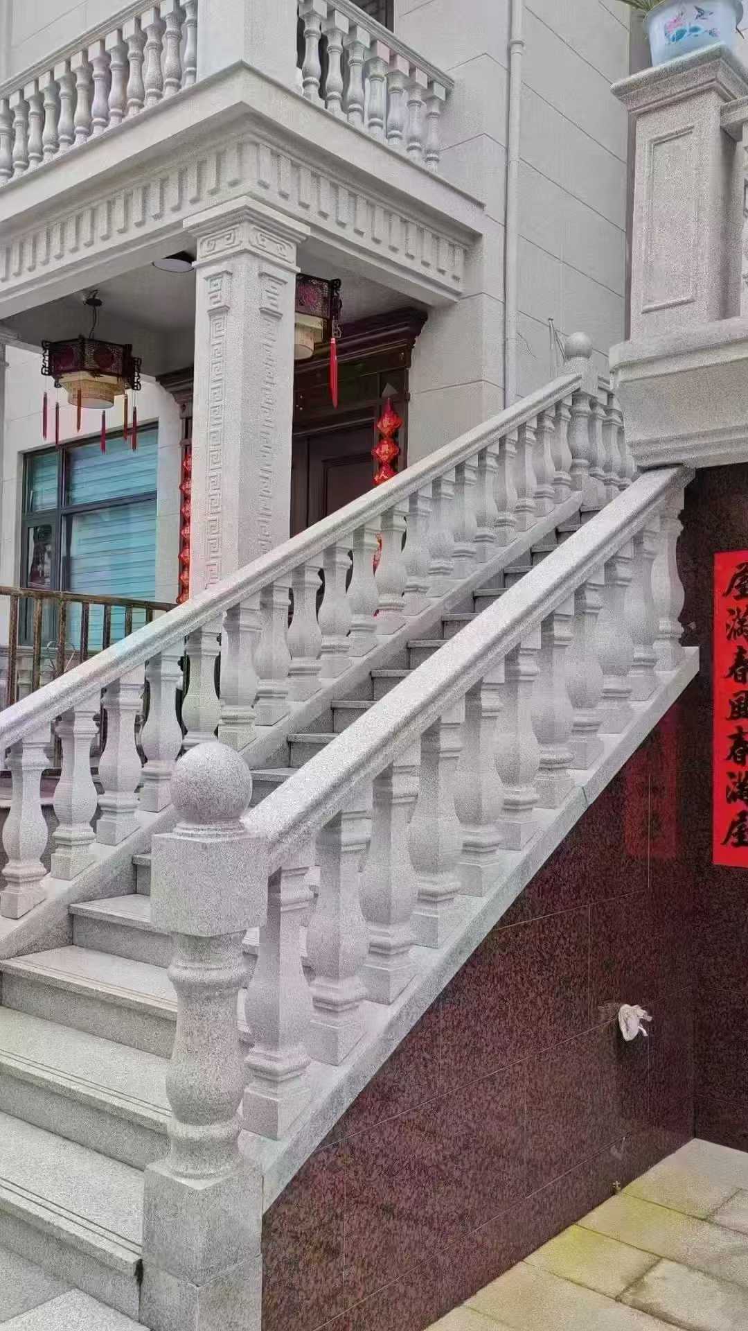 金昌 天然石材 阳台庭院护栏、栏杆