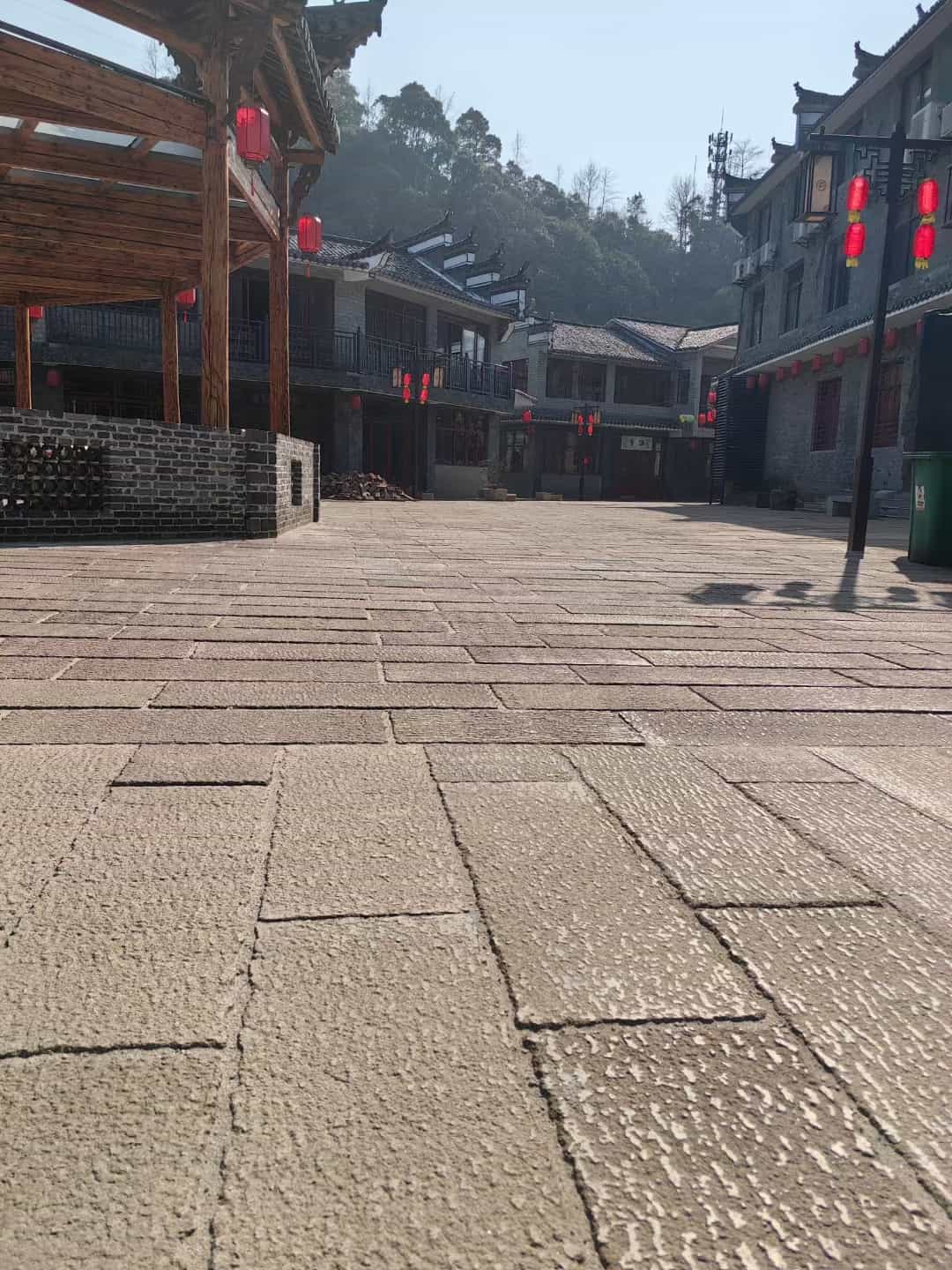 金昌仿古石铺装效果