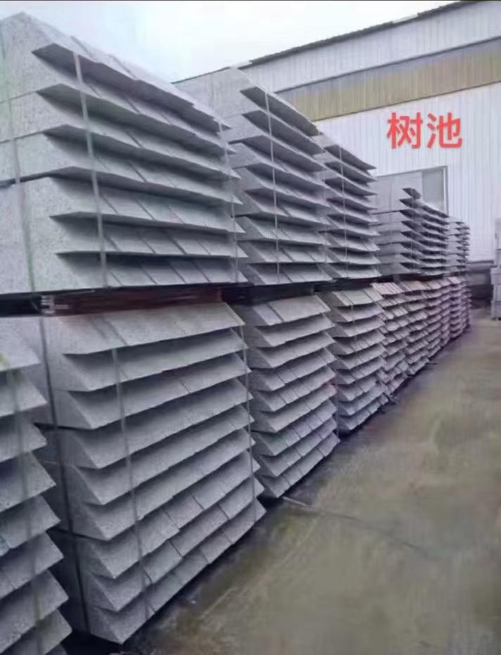 金昌 芝麻灰切头树池