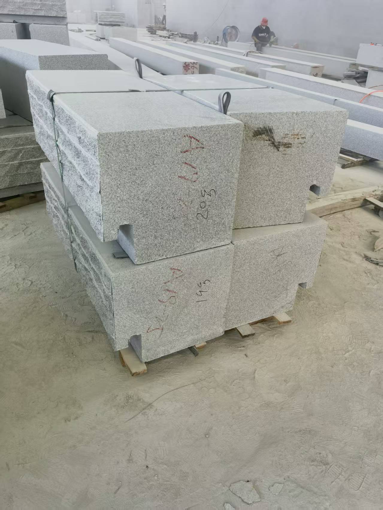 金昌 整石坐凳打包