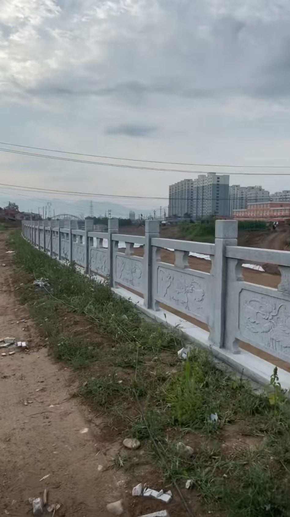 金昌 石材河道栏杆