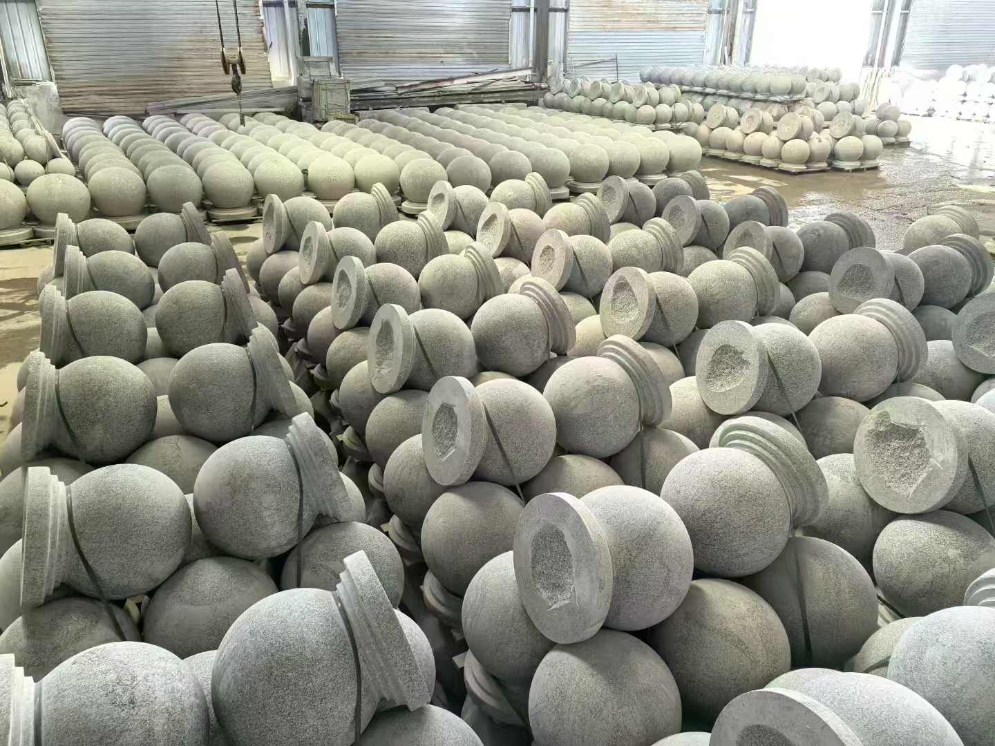 金昌石材挡车球