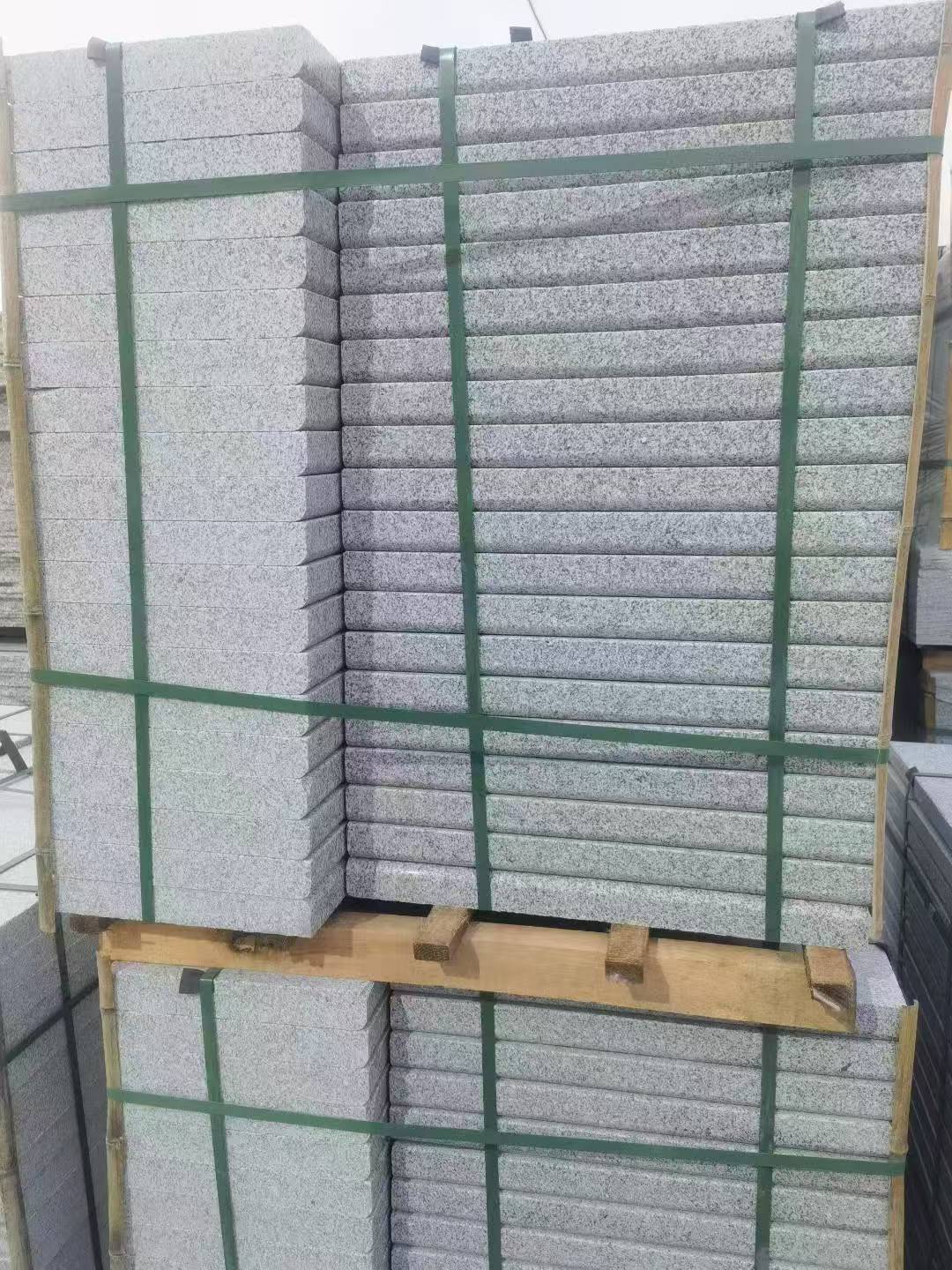 金昌 5公分芝麻白，倒斜角，室外楼梯踏步