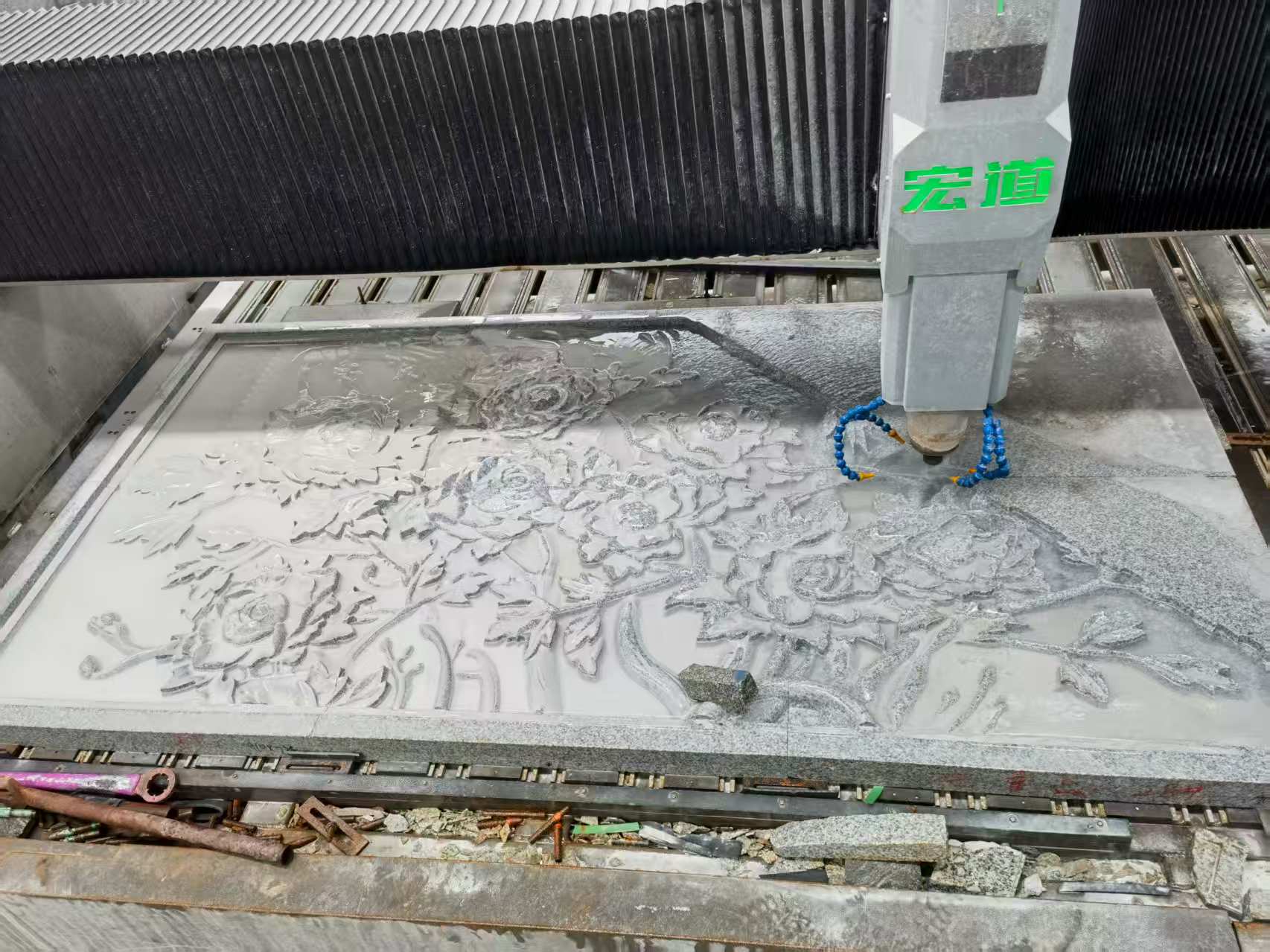 金昌 别墅墙面石材雕刻