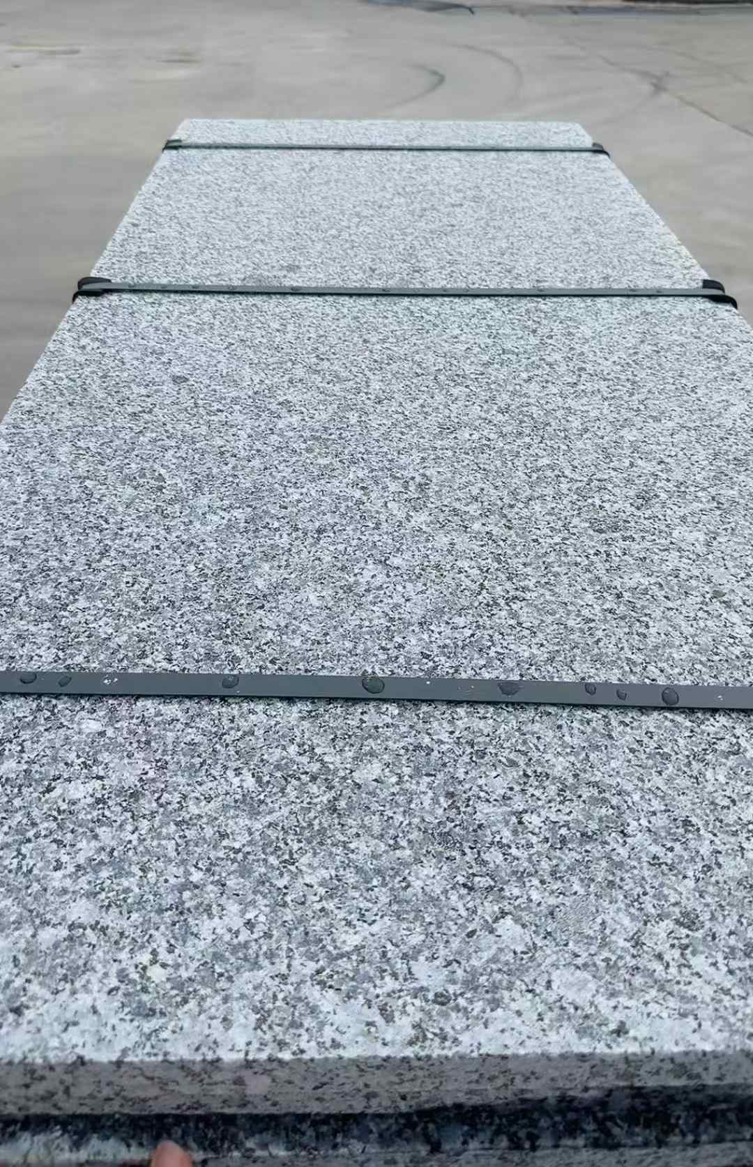 金昌 芝麻黑火烧面毛板，条板，半成品