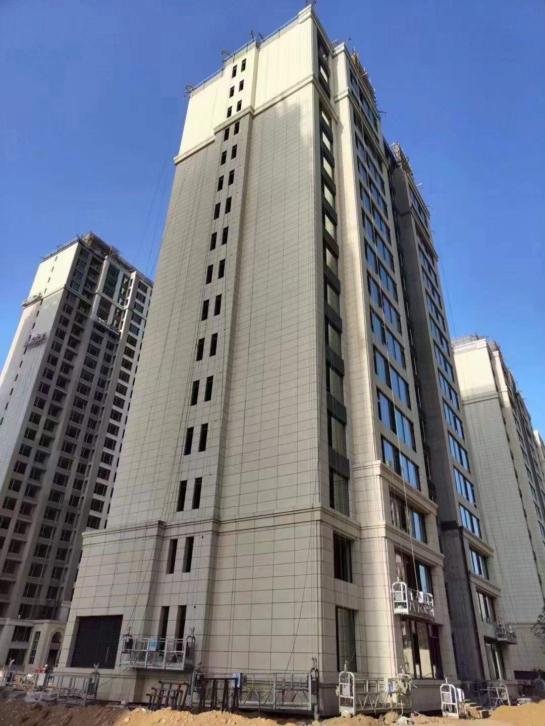 金昌黄金麻高端小区，外墙干挂